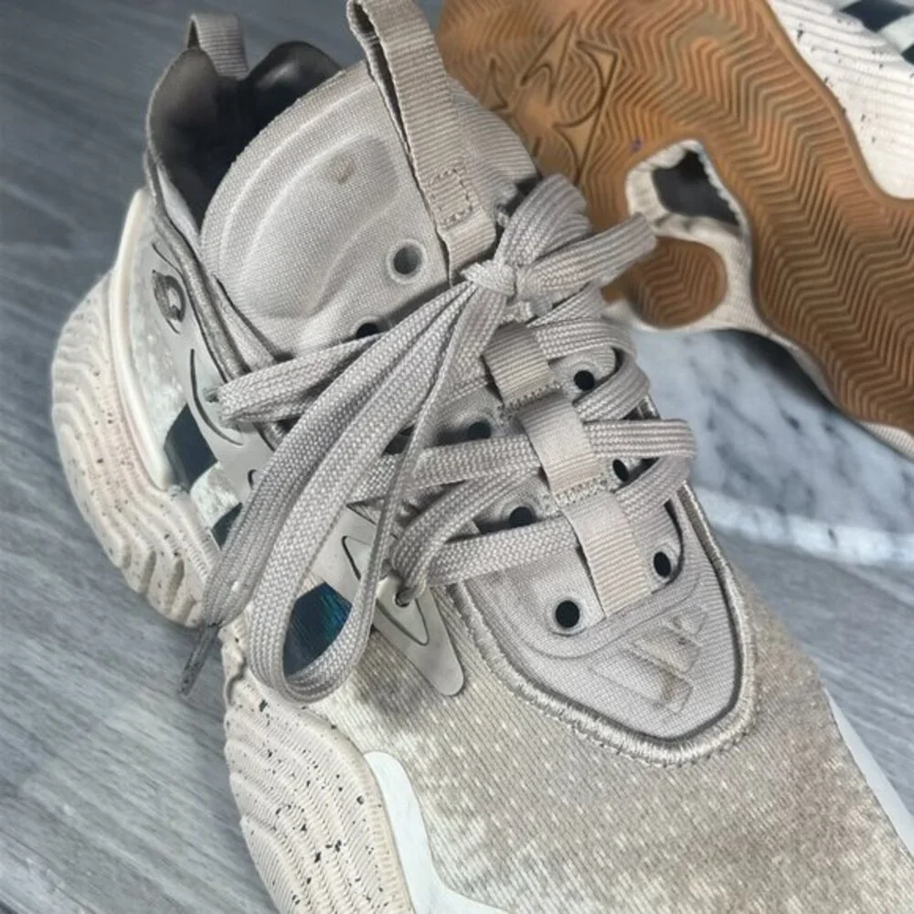 Adidas Trae Young 3 Mens 5 Womens 6 Basketball Shoes‎ Wonder Beige Athletic - Picture 14 of 15